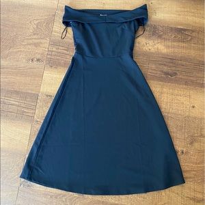 Off the shoulder black h&m dress